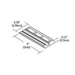 Cirrus Channel Straight Connector - 