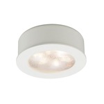 LEDme Round Recessed / Surface Button Light - White