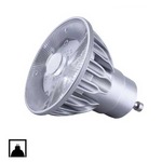 Vivid 3 LED MR16 GU10 7.5W 10 Deg 3000K 95CRI - Silver