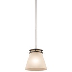 Hendrik Mini Bell Pendant - Umber/ Olde Bronze