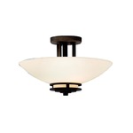 Hendrik 3674 Ceiling Semi Flush Mount - Umber/ Olde Bronze