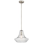 Everly 42328 Pendant - Clear Seedy / Brushed Nickel