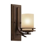 Hendrik Wall Light - Umber / Olde Bronze