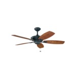 Canfield 52 Inch Ceiling Fan - Distressed Black