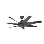 Lehr II Ceiling Fan - Distressed Black