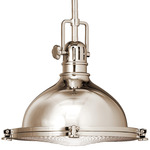 Hatteras Bay Pendant - Polished Nickel / Polished Nickel