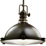 Hatteras Bay Pendant - Olde Bronze / Olde Bronze