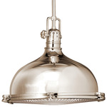 Hatteras Bay Pendant - Polished Nickel / Polished Nickel