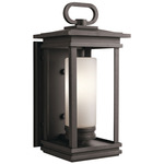 South Hope Outdoor Wall Sconce - Rubbed Bronze / Satin Etched
