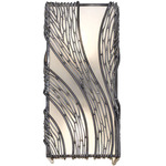 Flow Wall Light - Steel / Frosted