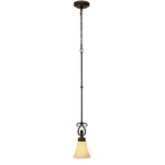 Torbellino Mini Pendant - Cordoban Bronze / Remolino