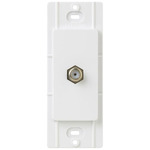 Claro Cable TV Jack - Gloss White