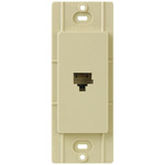 Claro Telephone Jack - Gloss Ivory