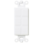 Claro Field Customizable Multi-Port Frame - Satin Snow