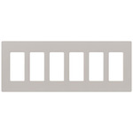 Claro Designer Style Wall Plate - Satin Taupe