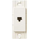 Claro Telephone Jack - Satin Biscuit