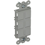 Claro Field Customizable Multi-Port Frame - Gloss Grey