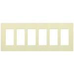 Claro Designer Style Wall Plate - Gloss Almond