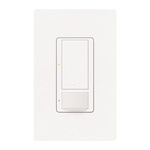 Maestro Single Pole Switch with Occupancy Sensor - Gloss White