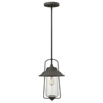 Belden Place Outdoor Lantern - Oil Rubbed Bronze / Clear