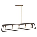 Fulton Linear Chandelier - Bronze