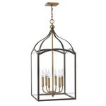 Clarendon Pendant - Bronze / Clear