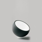 Biluna F5 Floor Lamp - Glossy Black / Opal
