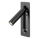 Ledtube Recessed Wall Sconce - Matte Black