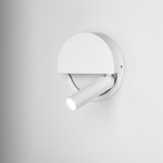 Ledtube Round Wall Light - White