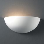 Ambiance Quarter Sphere Wall Sconce - Bisque