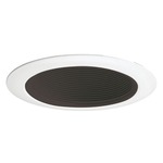 14 Series 4 Inch Baffle Downlight Trim - White/ Black Baffle