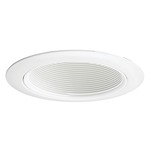 14 Series 4 Inch Baffle Downlight Trim - White / White Baffle