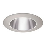 17 Series 4 Inch Cone Downlight Trim - Satin Chrome / Pewter Alzak