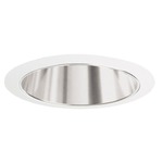 207 Series 5 Inch Cone Downlight Trim - White / Clear Alzak