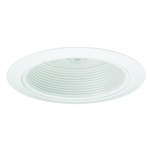 215 Series 5 Inch Enclosed Baffle Trim - White/ White Baffle