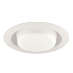 241 Series 6 Inch Drop Opal Lensed Trim  - White