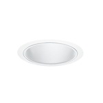 25 Series 6 Inch Straight Baffle Trim - White / White Baffle