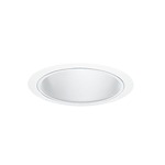 25 Series 6 Inch Straight Baffle Trim - White/ White Baffle