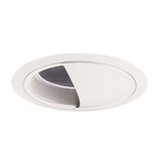 261 Series 6 Inch Scoop Wall Wash Trim - White / White Baffle