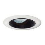 431 3.25 Inch Angle Cut Lensed Trim - White / Black Alzak