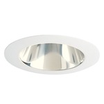 442 Series 4 Inch Deep Cone Downlight Trim - White / Gold Alzak