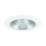 442 Series 4 Inch Deep Cone Downlight Trim - White / Haze