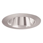 447 Series 4 Inch Adjustable Cone Trim - Satin Chrome / Pewter Alzak