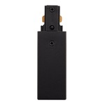Trac-Lites End Feed Connector - Black