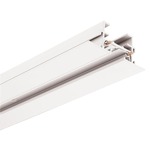 Recessed Line Voltage Trac Section - White