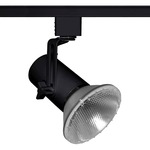 T691 PAR38 Hi-Tech Mini Swivel Universal Track Fixture 120V - Black