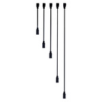 Trac 12 Lampholder Extension Wand - Black