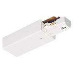 TU38 2-Circuit Trac End Feed Connector - White