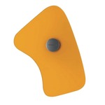 Bit 5 Wall Sconce - Satin / Orange