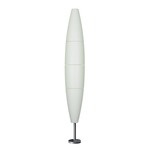 Havana Outdoor Floor Lamp - Aluminum / White